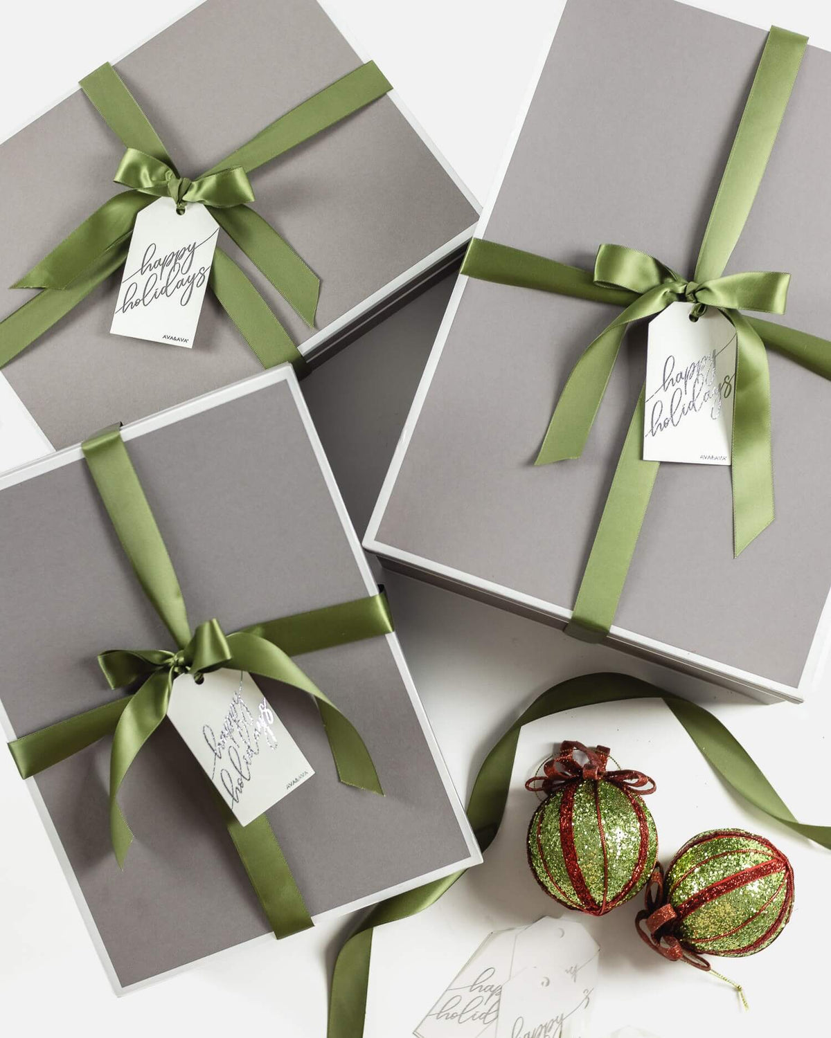 ava and ava ph Christmas gift box with bamboo lyocell bed sheets, pillowcases, bolstercases