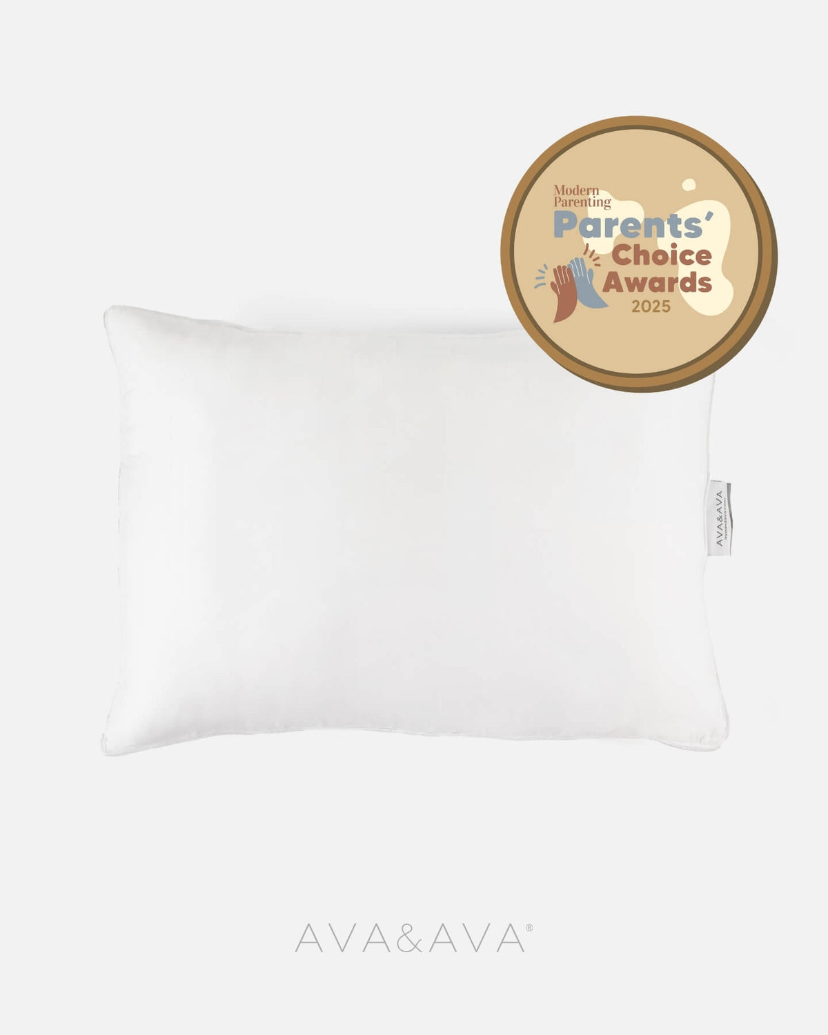 ava and ava ph organic bamboo lyocell hypoallergenic toddler pillow travel pillow white