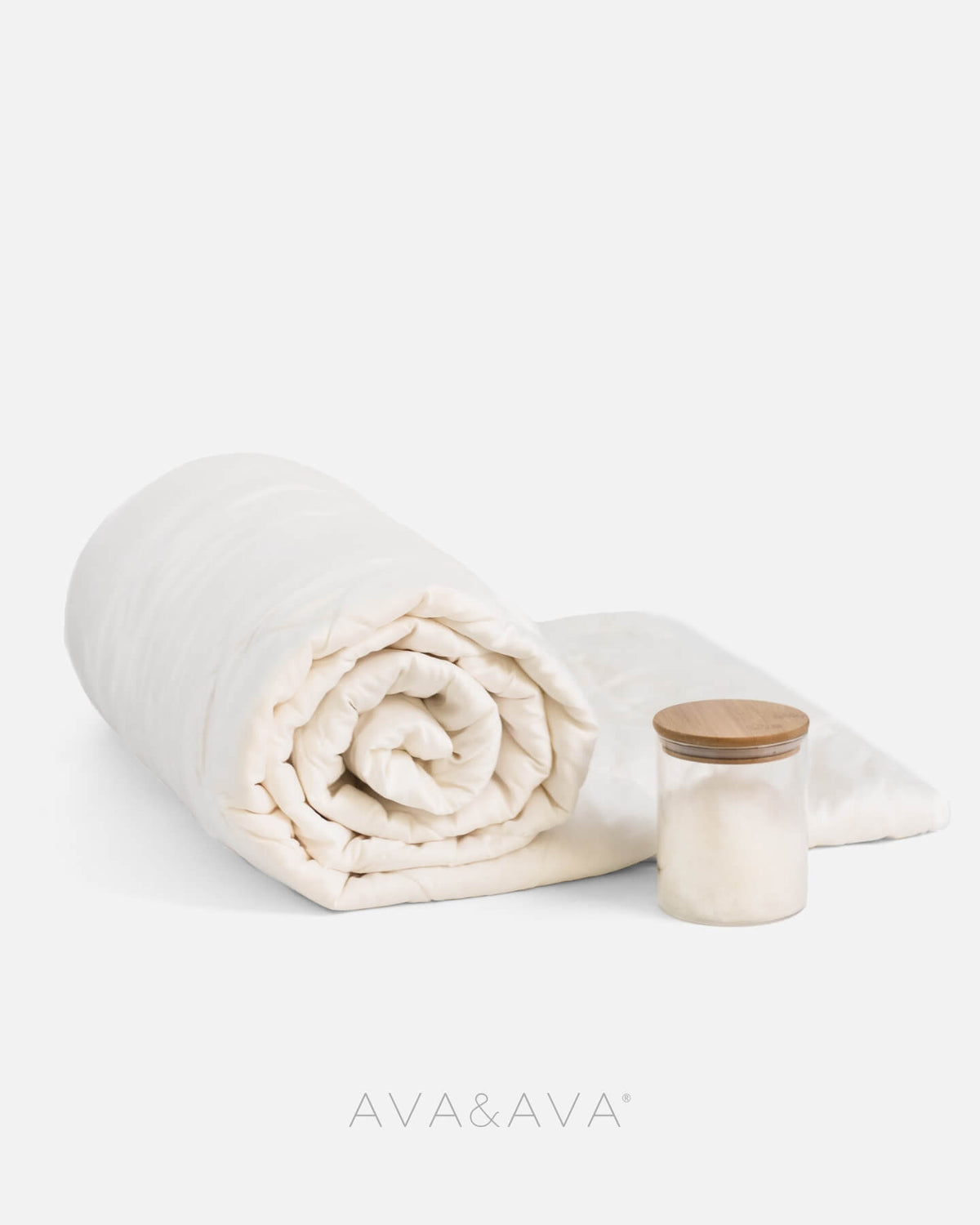 ava and ava philippines organic bamboo comforter / duvet filler infill. soft, thermoregulating and breathable. organic bamboo inside and out.