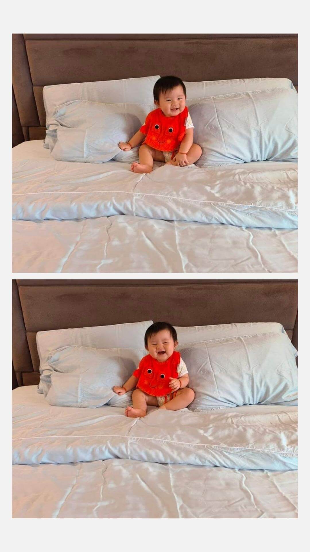 baby enjoying ava and ava ph bamboo bed sheets philippines (powder blue sheets, pillowcases, comforter, duvet cover)