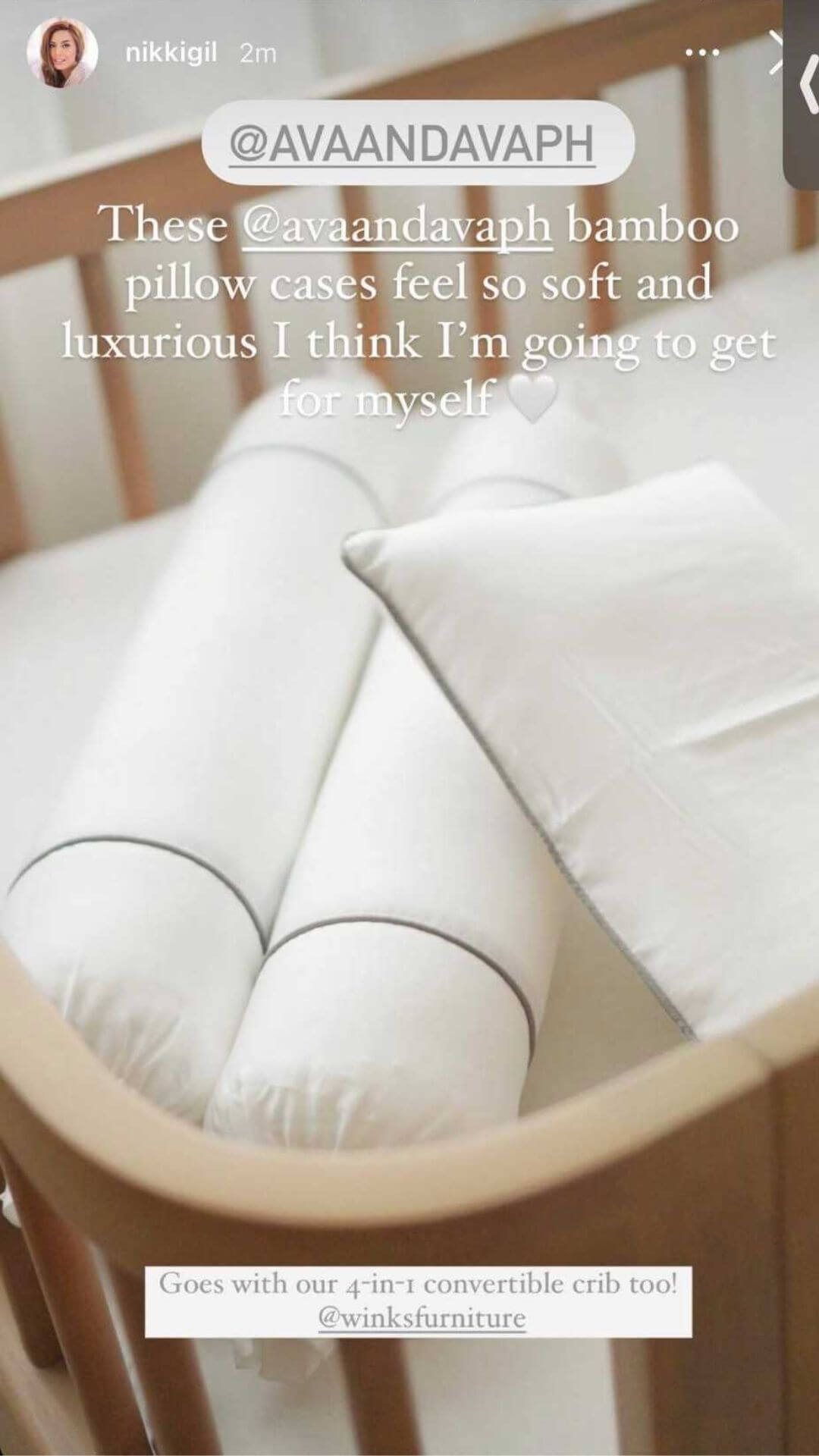 ava and ava ph review - buttery breathable soft organic bamboo lyocell baby bedding set (fitted crib sheet, pillowcases, pillows) in white by nikki gil