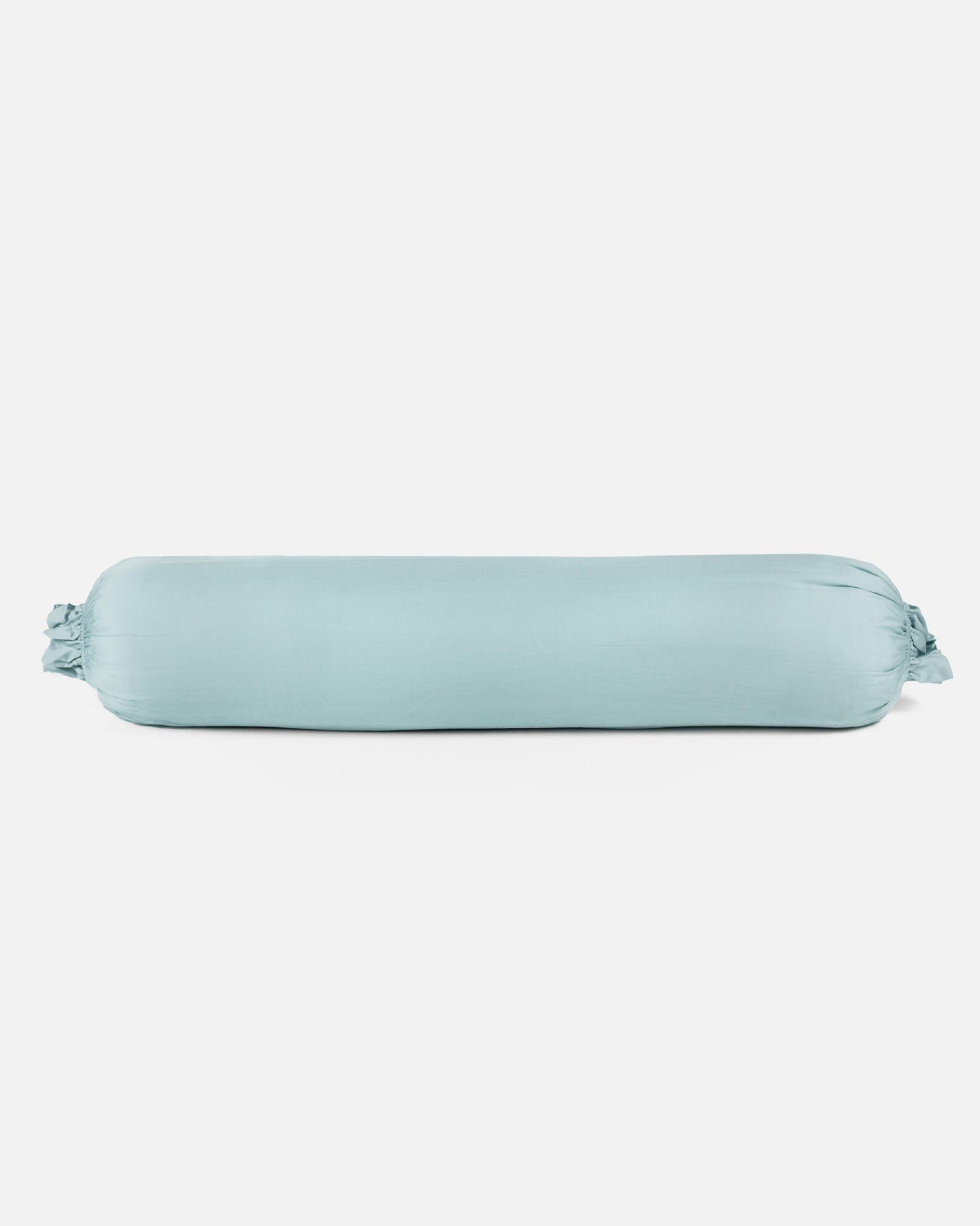 ava and ava ph organic bamboo lyocell bolster case / hotdog pillow / long pillow / po-tsim pillowcase in sky blue