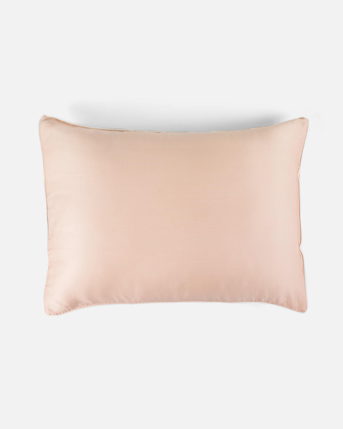 ava and ava organic bamboo lyocell toddler pillowcases / mini pillowcases / tempur pillowcase. hypoallergenic soft and breathable. color pink with white piping