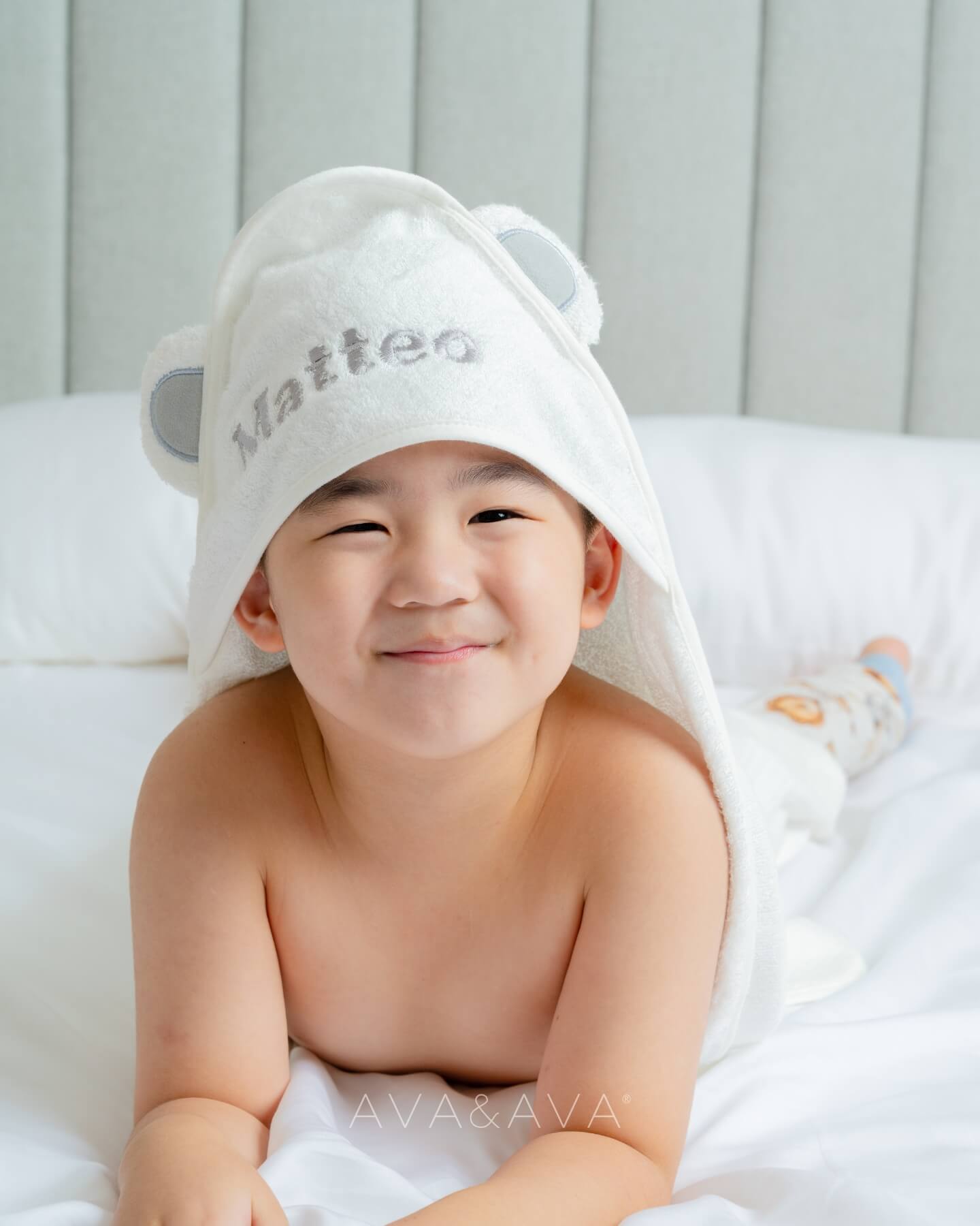 Baby Hooded Towel & Washcloth Set