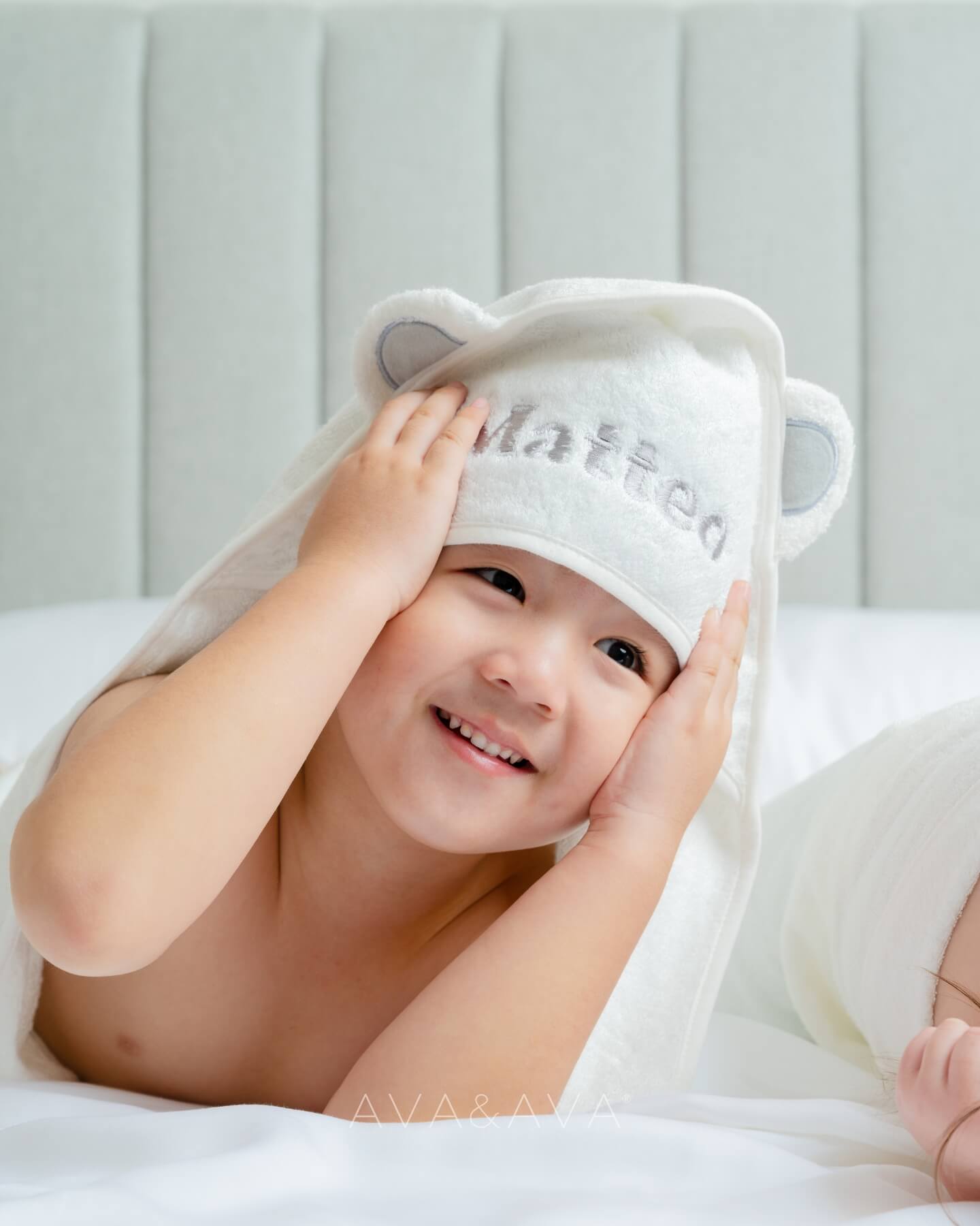 Baby Hooded Towel & Washcloth Set