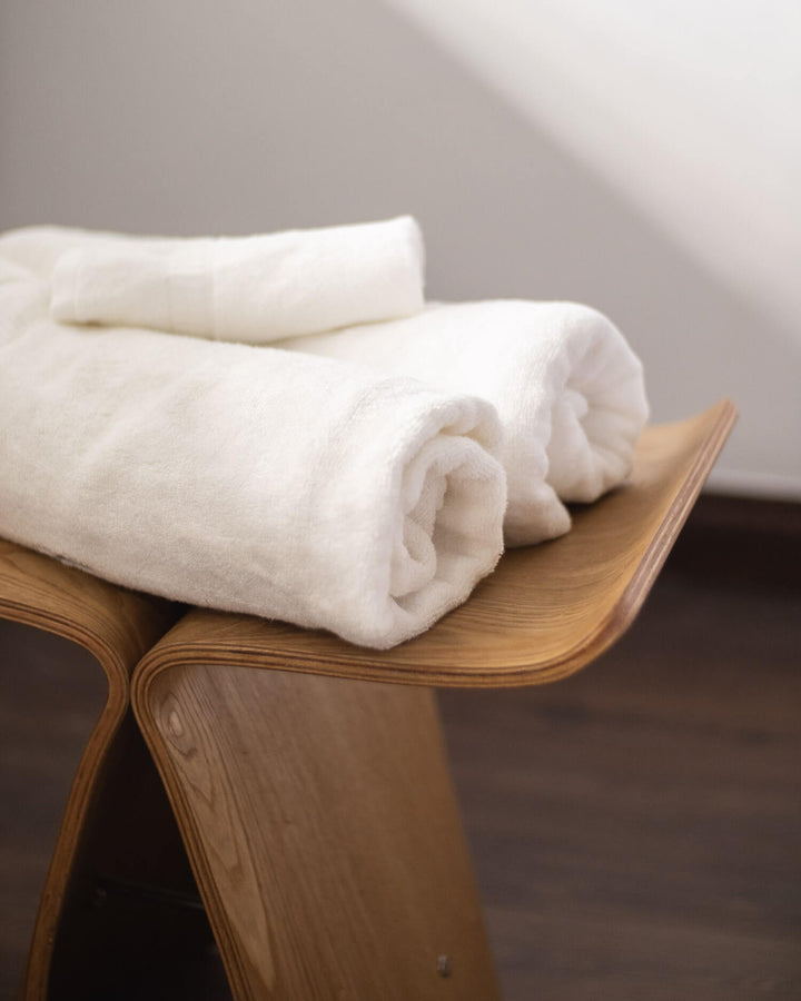 ava and ava ph organic bamboo towels stack super soft and absorbent quick drying