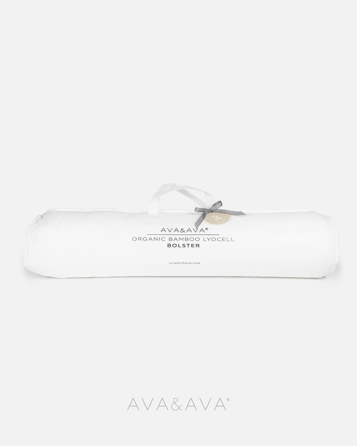 ava and ava philippines ph organic bamboo lyocell bolster pillow  / hotdog pillow / long pillow / po-tsim pillow in white with piped edges. gift bag