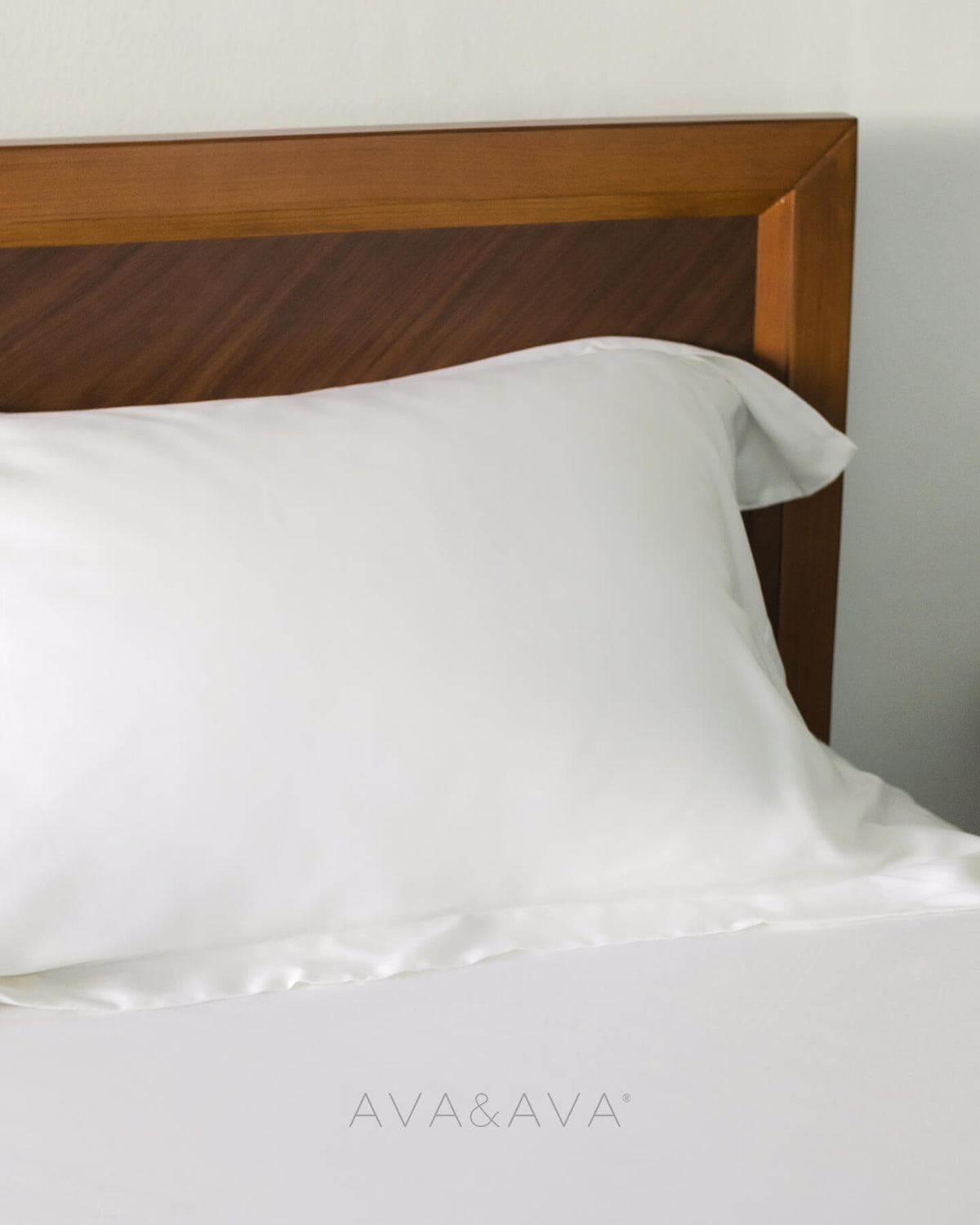 ava and ava ph silky soft organic bamboo lyocell shams / oxford pillowcases in white, classic style pillowcases