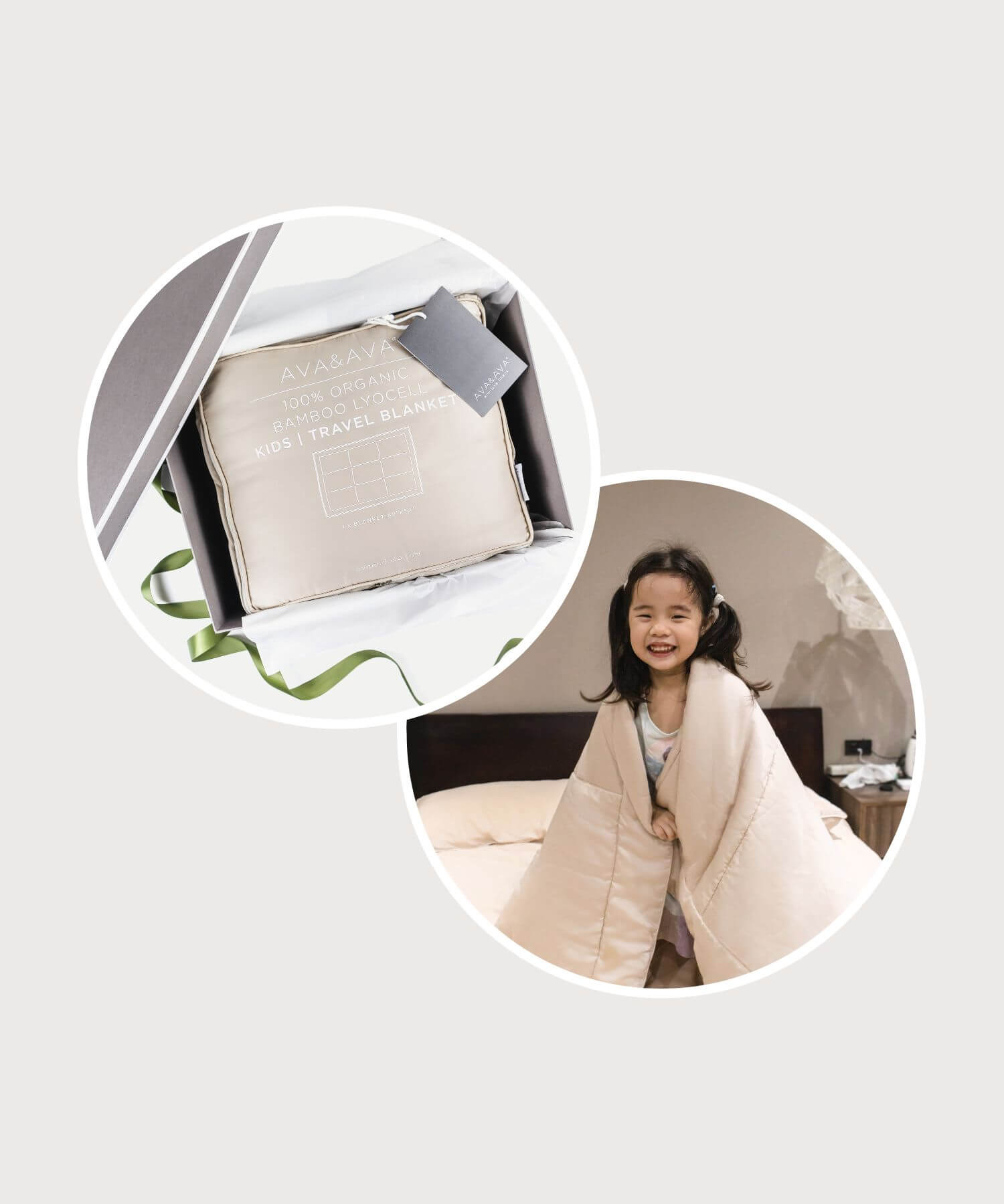 ava and ava ph christmas gift guide - organic bamboo lyocell kids comforter or travel blanket