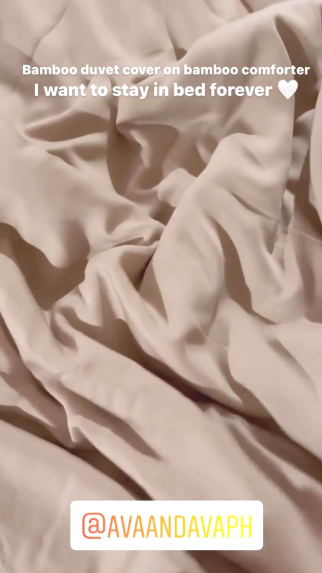 ava and ava review ph - cooling, buttery smooth and silky soft organic bamboo lyocell comforter inside duvet cover in sand beige with white piping, with handholes by jin loves to eat @jinlovestoeat
