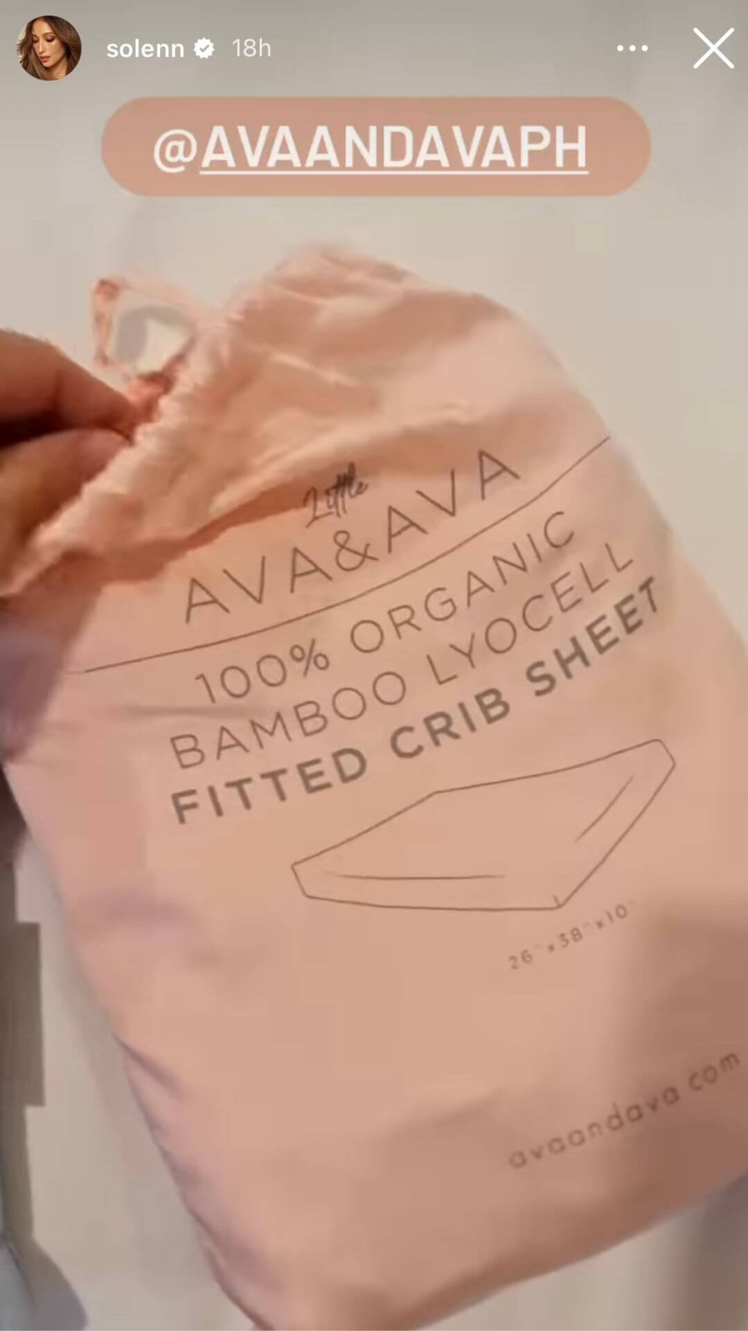 ava and ava ph review buttery breathable soft organic bamboo lyocell baby bedding set (fitted crib sheet, pillowcases, pillows) in pink by solenn heussaff