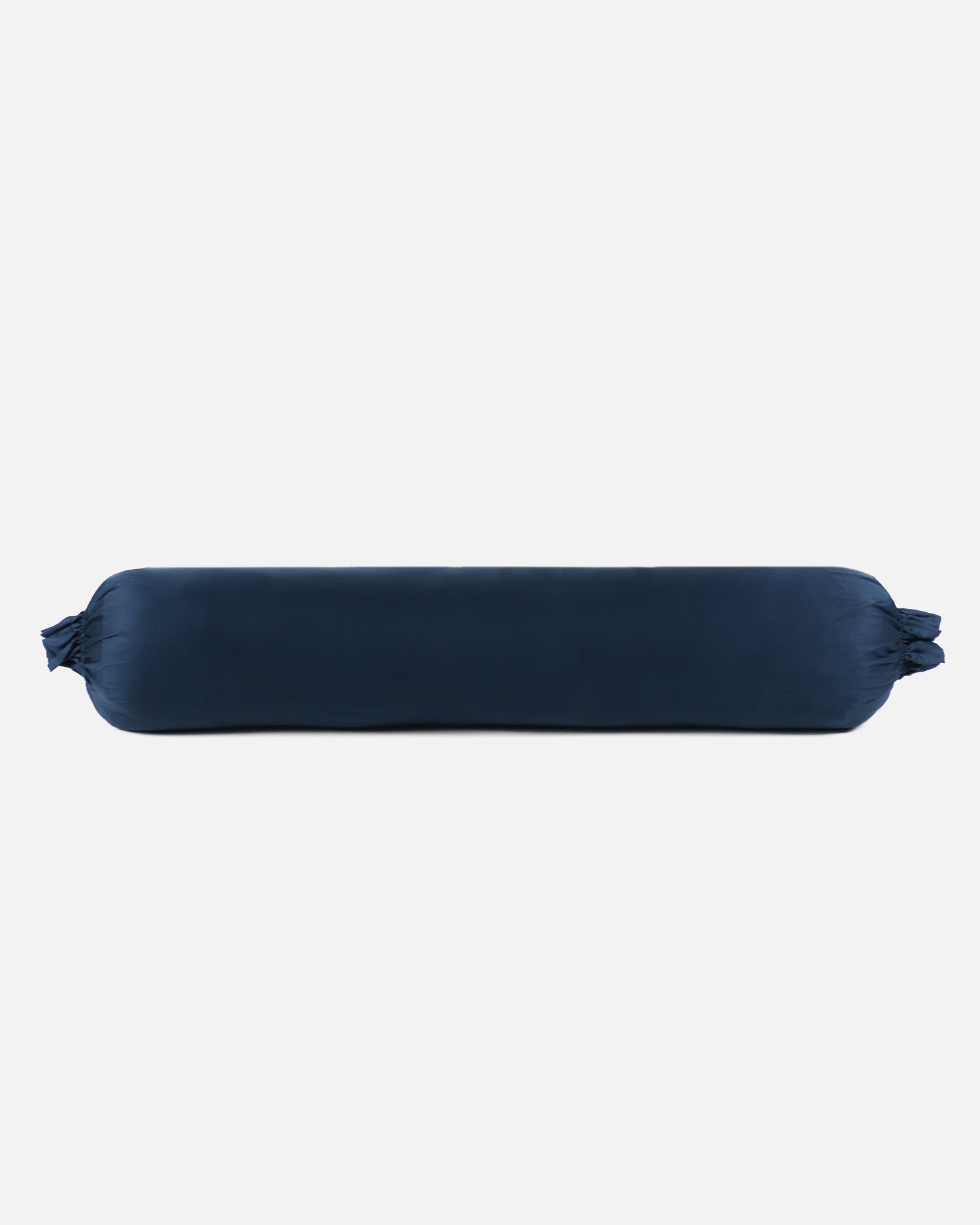 ava and ava ph organic bamboo lyocell bolster case / hotdog pillow / long pillow / po-tsim pillowcase in navy