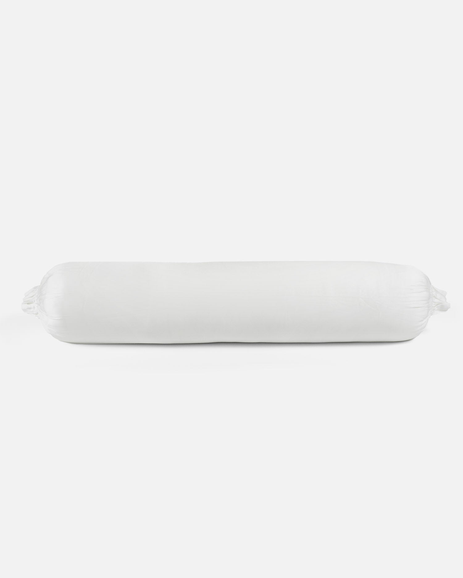 ava and ava ph organic bamboo lyocell bolster case / hotdog pillow / long pillow / po-tsim pillowcase in white