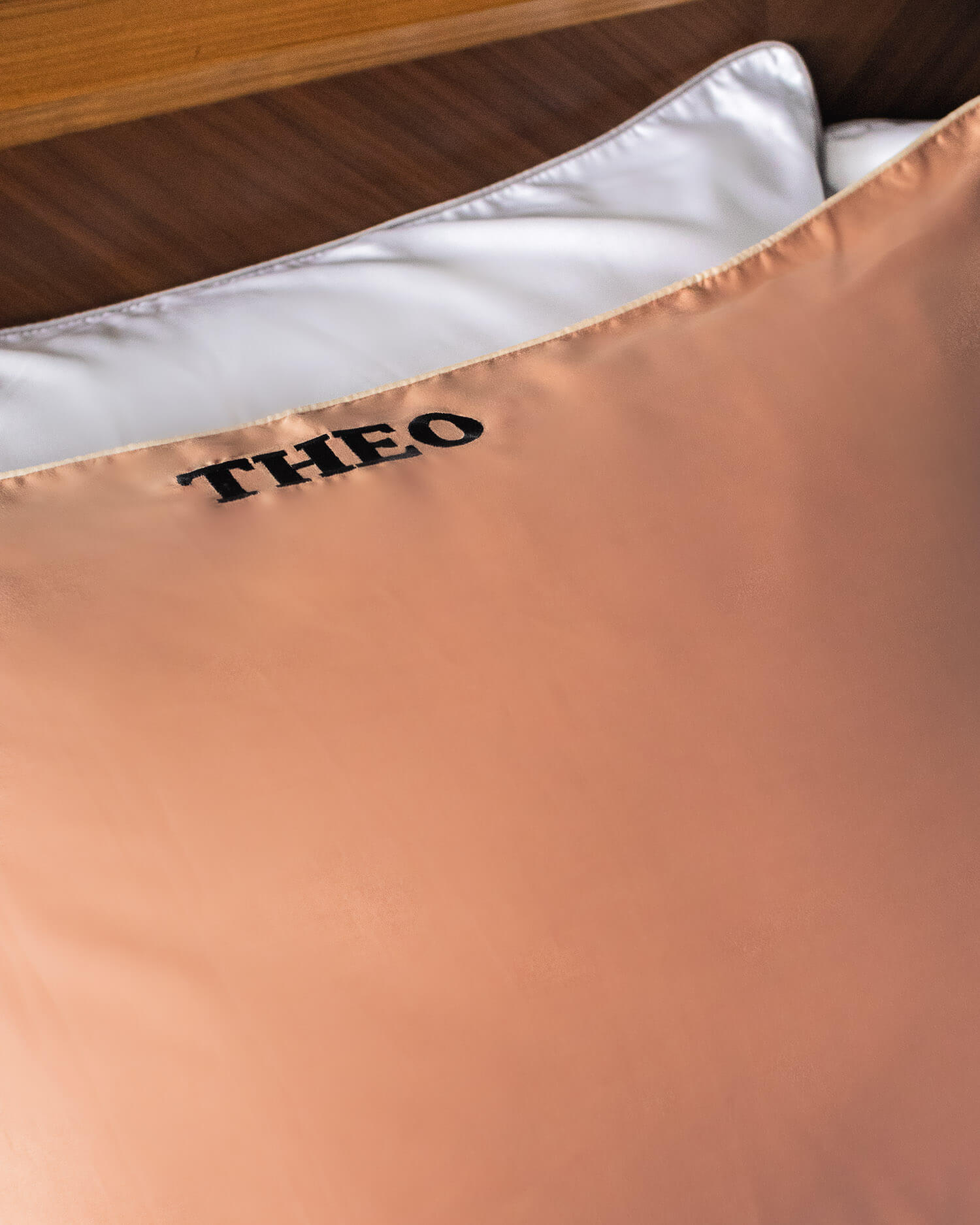 ava and ava ph organic bamboo lyocell pillowcase with custom embroidery personalized monogram pillowcase in autumn