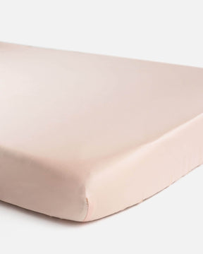 ava and ava ph organic bamboo lyocell baby bedding - crib sheet fitted sheet for wooden crib or playpen. breathable soft. theasianparent awards philippines best crib sheets in daydream blush pink