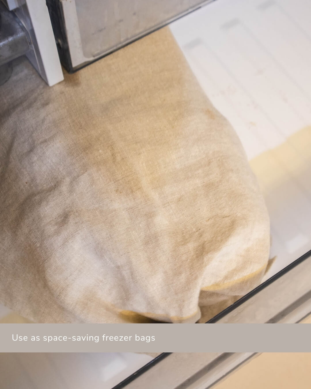 ava and ava ph linen bread bag use as space-saving freezer bags